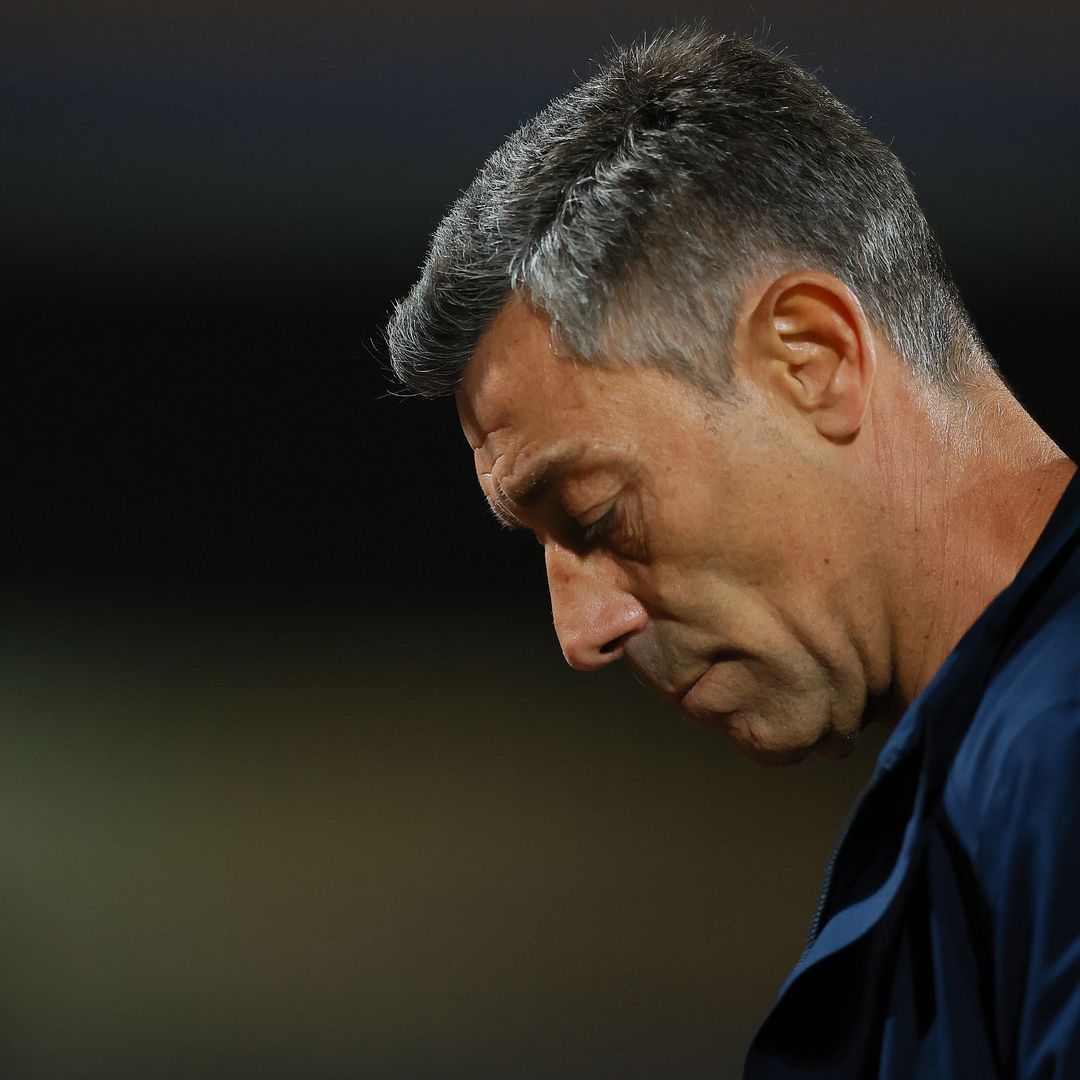 Pedro Caixinha durante un partido de Liga MX